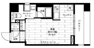 ステージグランデ蔵前の物件間取画像